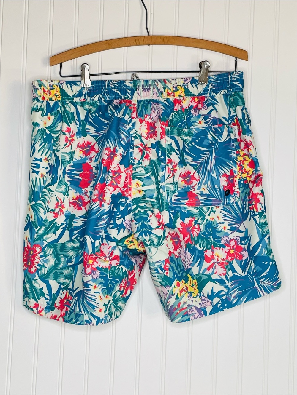 Maamgic Tropical Print Swim Trunks - Picture 6 of 8